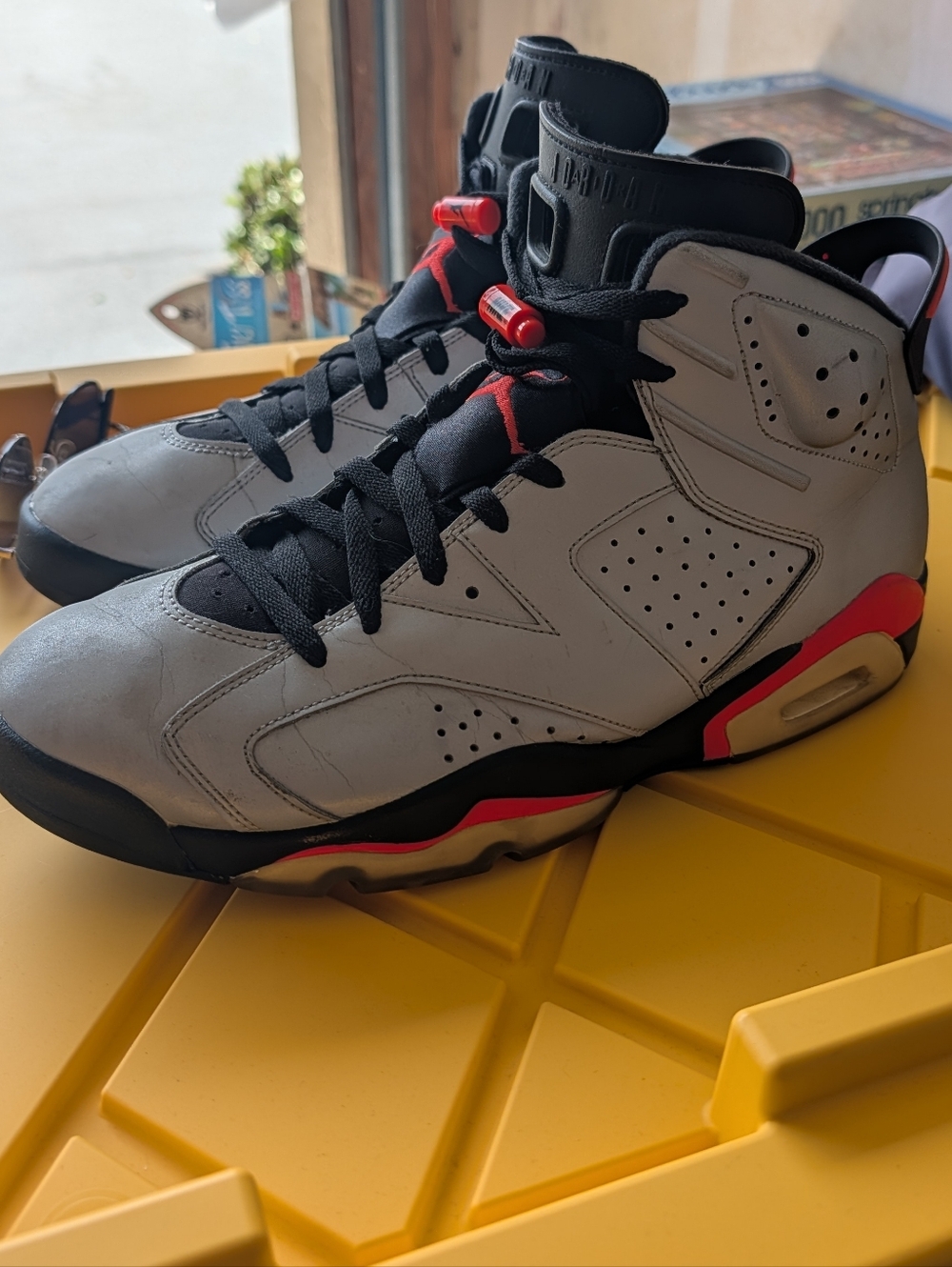 Air Jordan 6 Retro SP 'Reflections of a Champion' - Silver/Infrared/Black - Picture 2 of 7